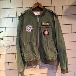 Frame Men's Green and Khaki Jacket